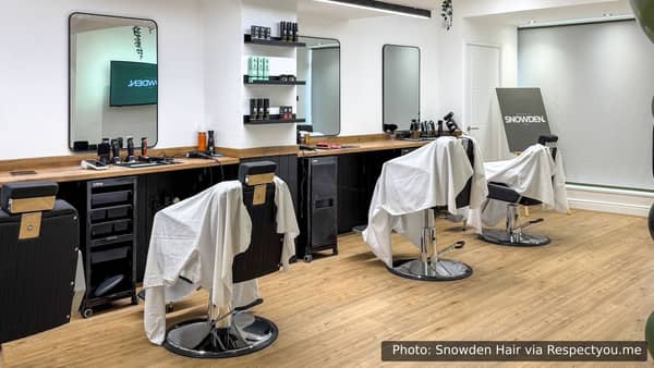 Snowden Hair's new studio in Scunthorpe